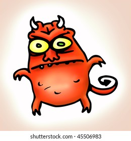 Little Devil Cartoon