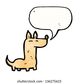 Little Dog Speech Bubble Stock Illustration 136275623 | Shutterstock