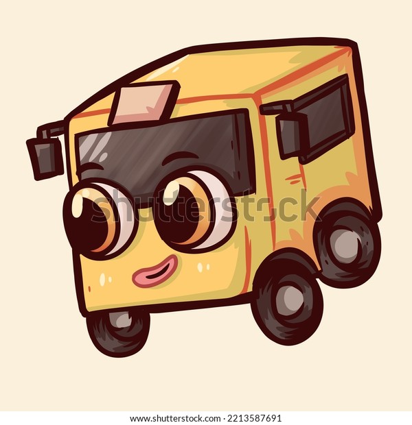 The little yellow bus is ready to take you to\
your destination
