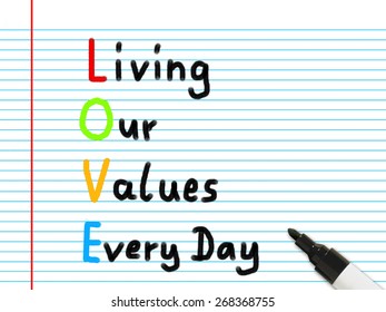 Living Our Values Every Day