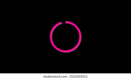 Loading Circle, Video.  icons on slow internet and load gradient round eclipse.