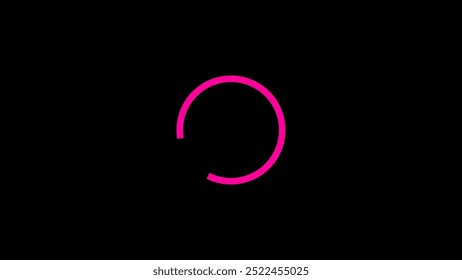 Loading Circle, Video.  icons on slow internet and load gradient round eclipse.