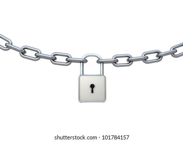 Chain door lock Images, Stock Photos & Vectors | Shutterstock