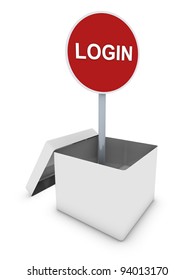 login banner