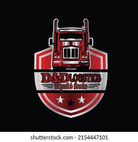 Logistic, Moving, Trucking, Van, Vintage Trucking, Automotive, Lorry Trucking, Dispatching, Transport Freight Hauling Logo, And Business Logos