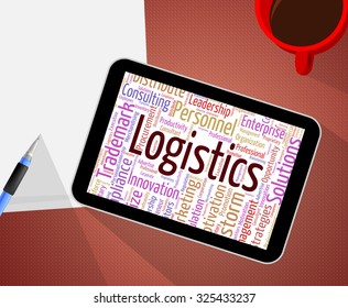 Logistics Word Representing Analysis Coordinate And Logistical