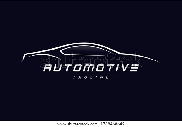 Logo automotive simple and\
elegant