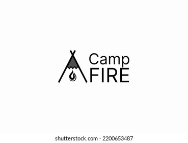 Logo Camp Company Like Camping Gear Stock Illustration 2200653487 ...