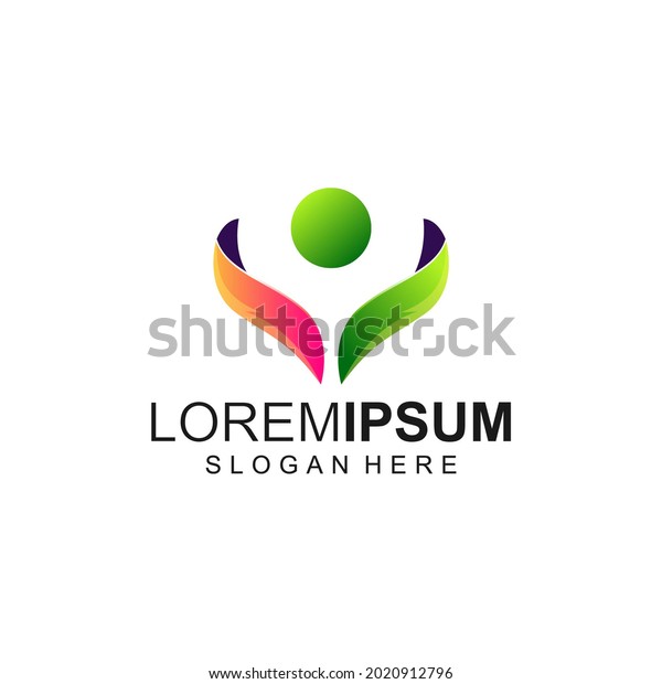 logo color full abstract icon
