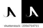 Logo design JA logo  design