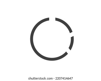 Logo Or Icon Image Broken Circle