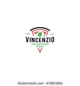 Pizza Logo Images Stock Photos Vectors Shutterstock