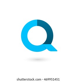 Logo Q Letter On White Background Stock Illustration 479617378