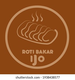 Logo Of Roti Bakar Ijo Made With Affinity Designer