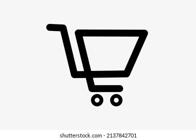 Logo Symbol Shopping Trolley Illustration Stock Illustration 2137842701 ...