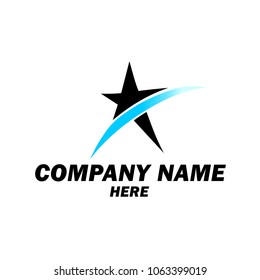 Logo, Template, Your Company Name Here, Star