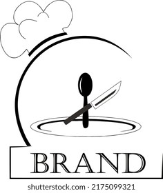 A Logo That Describes A Culinary Sales Operation, With An Elegant And Attractive Design