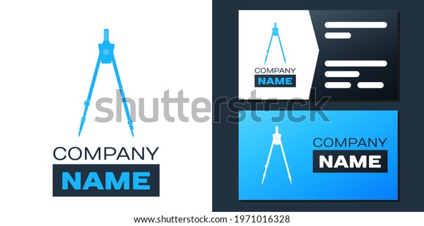 Logotype Drawing
compass icon isolated on white background. Compasses sign. Drawing
and educational tools. Geometric instrument. Education sign. Logo
design template
element.
