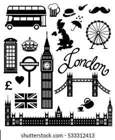 London Icon Set Collection