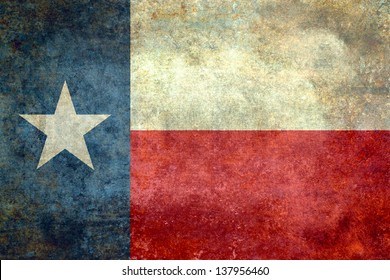 The lone star flag of the great lone star state - Texas