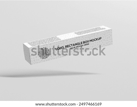 Long Rectangle Box Mockup 1