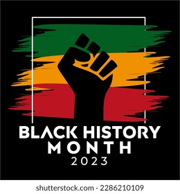 Looking to make a statement during African American History Month 2023? Check out these stunning Black History Month graphics featuring bold black backgrounds!
 - Powered by Shutterstock