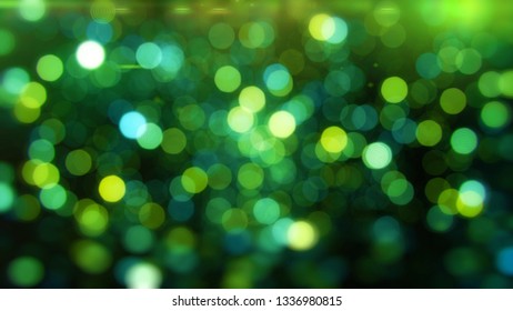 Loop Sequence - Green Bokeh Particles Flyings On A Dark Background.
Magic Blur Particles Fly Up And Sparkle On A Black Background.
3D Animation Of A Moving Small Bokeh 