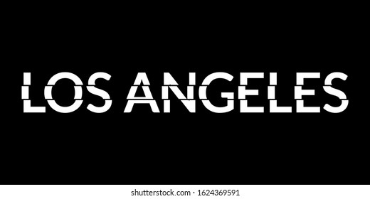 2,468 Los angeles font Images, Stock Photos & Vectors | Shutterstock