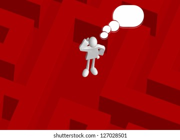 lost in maze