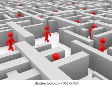Lost in the maze