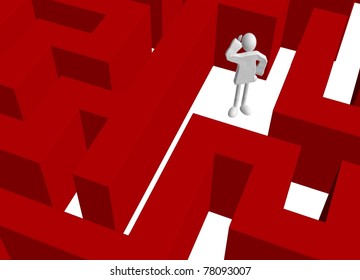 lost in maze