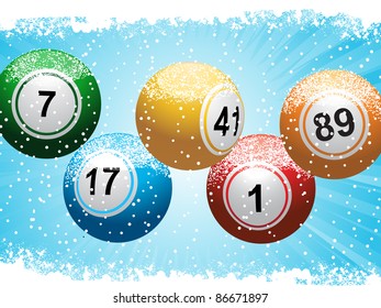 Christmas Bingo Balls