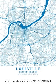 Louisville - United States Spring Plane Map