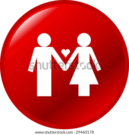 love couple button