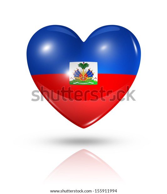 Love Haiti Symbol 3d Heart Flag Stock Illustration 155911994 | Shutterstock