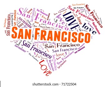 Love Heart Of  San Francisco