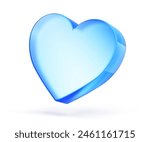 Love Heart Symbol Icon - 3d rendering