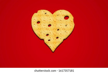 love shape, Cheese Lover Day, National Cheese Day, 4 June, 20 January , Poster and banner, funny face, isolated, Love cheese shape, object, concept, ad, minimal, creative, idea, lover text making
 - Powered by Shutterstock