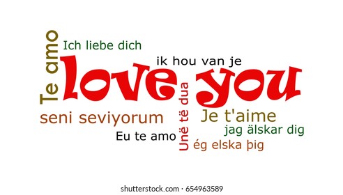I Love You A French Language Hd Stock Images Shutterstock