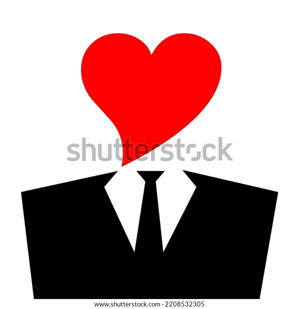 Lover Man Profile Clipart Icon Stock Illustration 2208532305 | Shutterstock