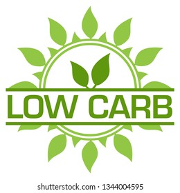 Low Carb Concept Image Text Related Stock Illustration 1344004595 ...