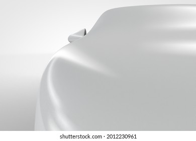 Low Contrast Background For Automotive Theme. Light Colors. 3d Rendering