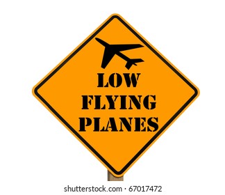 207 Warning sign of low flying plane Images, Stock Photos & Vectors ...