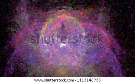 Low poly mosaic background. Template design, list, front page, brochure layout, banner, idea, cover, print, flyer, book, blank, card, ad, sign, sheet. Copy space. Raster clip art.