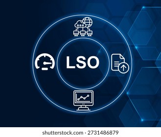 lso acronym.Large Send Offload, a technique to offload the transmission of large packets from the CPU to the network card.