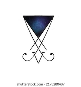 Lucifer Sigil Symbol Tattoo Art Idea Night Skye