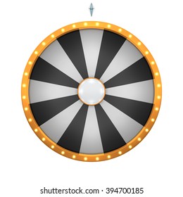 Lucky Spin Represent The Wheel Of Fortune Concept. This Graphic Is Create By Three Dimensional. Welcome To Add On Any Text And Prize For Use In Game Or Sale Promotion.