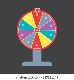 Wheel Fortune Business Icons Set Vector Stock Vector (Royalty Free ...