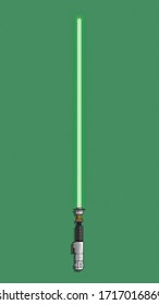 Luke Skywalker's Green Lightsaber During The Galactic Civil War