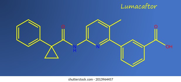 Lumacaftor (VX-809) Is A Pharmaceutical Drug That Acts As A Chaperone During Protein Folding And Increases The Number Of CFTR Proteins